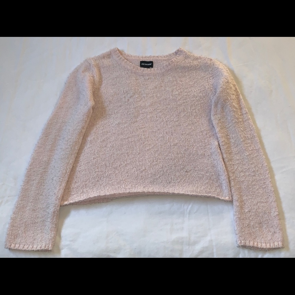 Womens Joe Boxer fuzzy sweater